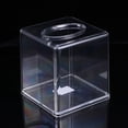 thumbnail image 3 of Fashion Acrylic Square Tissue Case Transparent Tissue Holder Paper Storage Box Craft Home Supplies, 3 of 6