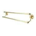 thumbnail image 2 of Kingston Brass Milano 24" Dual Towel Bar - Polished Nickel, 2 of 6