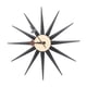 thumbnail image 2 of Reloj de pared de sol, reloj decorativo, decoración de pared, montaje en pared, reloj de pared moderno de madera para Negro, 2 of 9