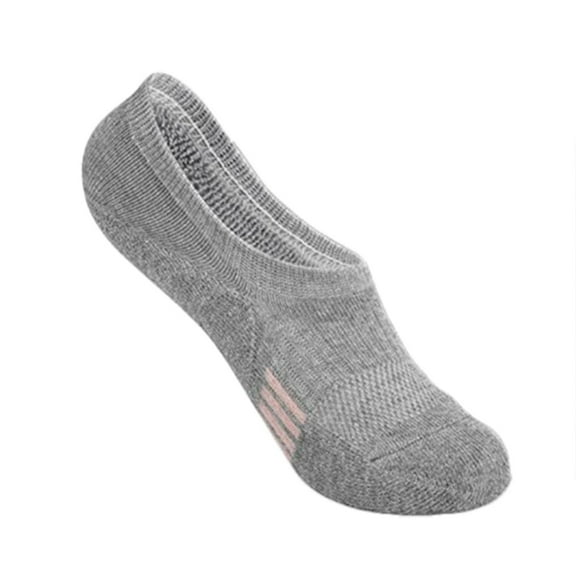 MIASHUI Women's No-Show Liner Socks Low Cut Breathable Socks for Women Comfortable Socks for Sneakers Grey