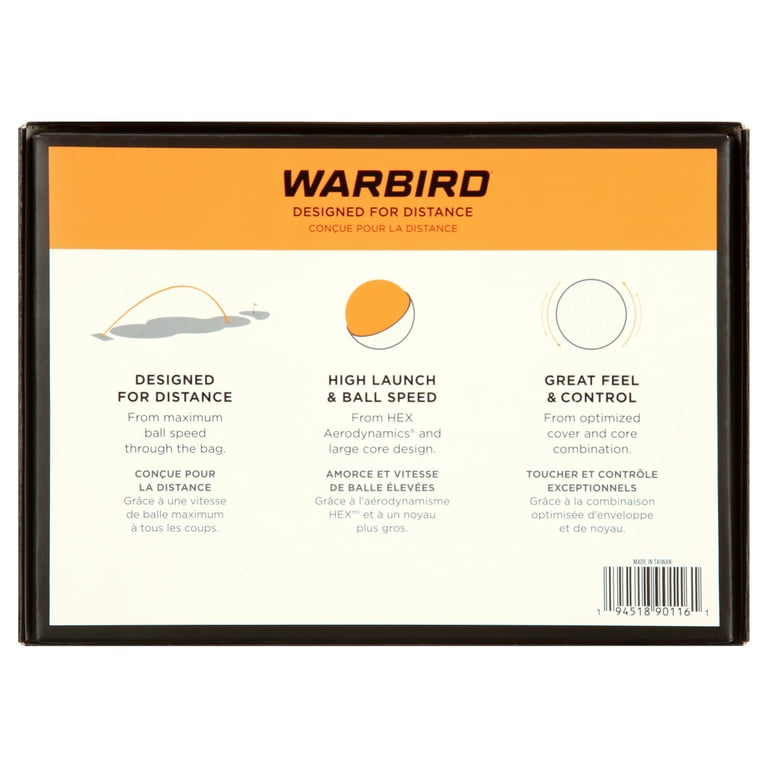 Callaway Golf 2023 Warbird Golf Ball-White 12pk - Walmart.com
