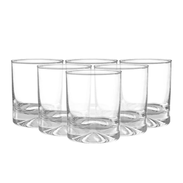 Vaso Manhatan de Vidrio 340 ml 6 Piezas