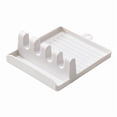 thumbnail image 7 of 1Pc Paint Brush Rest Holder White Plastic 4 Slots Paintings Brushes Rests Drip Tray Pad for Watercolor Oil Acrylic Painting, 7 of 7