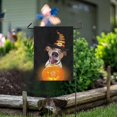 thumbnail image 6 of Halloween Pumpkin Dog Burlap Garden Flag Double Sided,House Yard Flags,Holiday Seasonal Outdoor Decorative Flag 28x40 Gift, 6 of 6