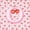 Pink Red O, variant on Catabedysis Sweet Cherry Print A Bedding,Personalized Monogrammed Gifts Duvet Cover Full For Girls,Pink Reversible,3-Piece,1 Duvet Cover and 2 Pillowcases