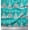 Turquoise Green, variant on Soimoi Green Cotton Voile Fabric Stripe,Bird & Tree Christmas Printed Fabric 1 Yard 42 Inch Wide