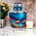 thumbnail image 5 of MUKTIVE Flamingo Urns for Human Ashes Adult Woman - Black Large Urns for Ashes Adult Male - Decorative Funeral Urn for Grandmother - 10 Inch Cremation Urn for Father, 5 of 7
