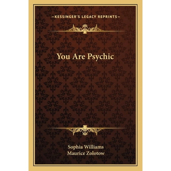 You Are Psychic, (Paperback)