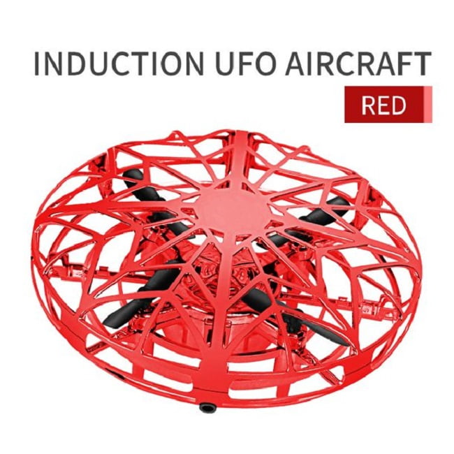 Hand Operated Mini Drone for Kids Adults Self Flying UFO Interactive Aircraft 