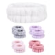 thumbnail image 2 of Diadema de maquillaje, conjunto de muñequera para mujeres y niñas, diadema de microfibra de franela para ducha, diadema para el pelo, muñequeras para lavado, Spa, Yoga, deportes, 2 of 8