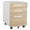 Wood grain, variant on Towallmark Secure 3 Drawer Metal File Cabinet with Lock – Fully Assembled Mobile Filing Cabinet for Home Office, Anti-Tilt 5 Wheels, Under Desk Storage for A4/Letter/Legal Size – Wood Grain
