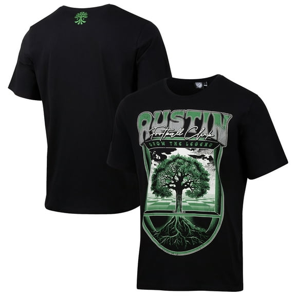 Men's Sport Design Sweden Black Austin FC Vintage '90s Relaxed T-Shirt