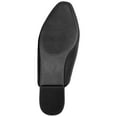 thumbnail image 6 of Journee Womens Akza Slip On Square Toe Mules Flats, Widths Available, 6 of 10