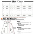 thumbnail image 3 of Pntutb Mujer Navidad Santa Claus Copo de nieve Botones estampados Cuello vuelto Túnica Sudadera de manga larga tops Pntutb Pntutb-4098, 3 of 6