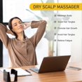 thumbnail image 5 of SCSYV Silicone Hair Scalp Massager Shampoo Brush for Hair Growth, Hair Shower Brush for Dandruff Removal,Oil Brush for Hair,Wet and Dry Hair Detangler, 5 of 5