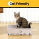 thumbnail image 2 of Bloc rascador para gatos Conlun Cat Scratch Box, tumbona de cartón, 2 of 9