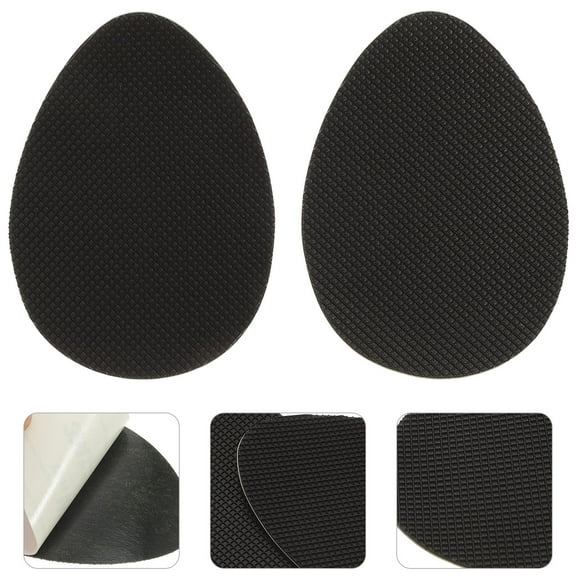 NUOLUX 6 Pairs Anti Slip Shoe Pads with Extra Grip for Shoes on Icy and Slippery Surfaces