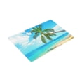 thumbnail image 3 of MKHERT Beautiful Maldive Resort View of Tropical Beach with Palms Doormat Rug Home Decor Floor Mat Bath Mat 30x18 inch, 3 of 3