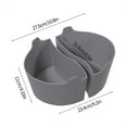 Hinati Clearance 2 Pcs Silicone Slow Cooker Divider Liners for 678 Oval