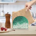 thumbnail image 2 of Yayeee Napkin Holder for Table Set of 2 Kitchen Paper Tissue Organization, Green and White Pattern, 2 of 8