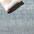 thumbnail image 5 of SAFAVIEH Courtyard Altan Geometric Indoor/Outdoor Area Rug, Grey/Teal, 8' x 10', 5 of 13