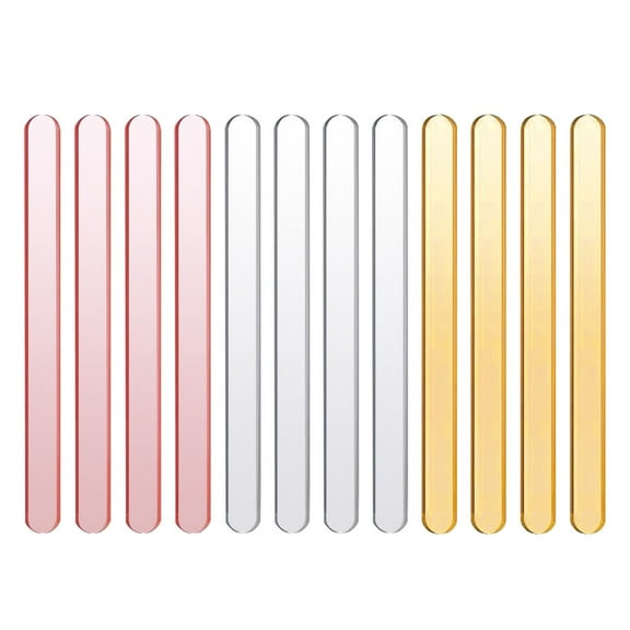 Worgeous Popsickle Sticks Ice Cream Stick Acrylic 30pcs Rose Gold