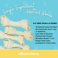 thumbnail image 7 of HotSpot Pets 8-9 Inch Large Rawhide Dog Chew Bones - Made from Grass Fed Brazilian Cows (10 Pack), 7 of 7