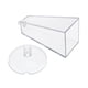 thumbnail image 5 of Molde de vela de acrílico transparente, jabón de arcilla, fabricación de velas, molde artesanal, herramientas reutilizables de bricolaje Soledad Molde para hacer velas, 5 of 10