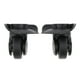 thumbnail image 1 of 1 Par De Ruedas Giratorias De De Maleta Giratoria Universal Para Bolsa De Viaje Negro Macarena Ruedas de reemplazo de equipaje, 1 of 7