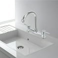 thumbnail image 4 of Mobutofu alloy kitchen faucet Dual Handle Sink Faucet Rotatable Spout 1 Set, 4 of 8