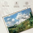 thumbnail image 6 of Elephant Stock The Gust Of Wind Wall Art - Horizontal Canvas Wall Art - Living Room Wall Decor - Abstract Canvas - Green And Blue Decor By Pierre Auguste Renoir - 12" x 8", 6 of 8