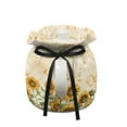 thumbnail image 6 of ZUXONGSY Sunflower Tea Cosy for Small Teapot Tea Pots Cosy with Elastic Band Tea Pot Cover Insulation Breakfast Warmer Tea Pot Stain Resistant Cover Soft Fabric for Home Kitchen, 6 of 6