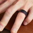 thumbnail image 2 of Silicone Ring for Men - Duo Collection 2 Thin Lines, 2 of 3