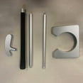 thumbnail image 3 of Golf Left and Right Hand Putting Gift Set 3-Section Twist Combined Putting Training Kit Golf Supplies Accessories WHITE, 3 of 5
