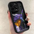 thumbnail image 3 of Funda de teléfono EVA de Anime para E-Evangelions-IPhone 16 15 14 13 12 11 Pro Max Mini XR XS X 7 8 Plus, funda trasera suave de TPU, 3 of 5