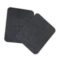 thumbnail image 4 of Raindrops 15Pcs Iron on Jeans Patch Black Rectangular Cloth Paste for Garment Decoration, 4 of 8