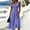 Purple, variant on QUNYINEY Casual Women Summer Dresses 2026 A Line Long Sleeveless Black Sundress Loose Fit Vacation V Neck Dresses