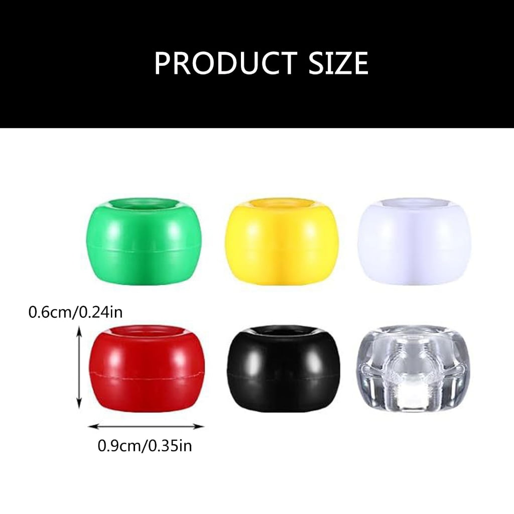 Friendship Bracelet Making Set Including 6 Color Round Beads with 100yards Bracelet String, for Bracelets Jewelry Making