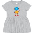 thumbnail image 3 of Inktastic Toy Robot Girls Baby Dress, 3 of 5