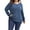 2# Blue, variant on SWQZVT Sweaters for Women Plus Size Long Sleeve Tunic Tops Fall Casual Crewneck Shirts Loose Oversize Blouses for Winter Clothes