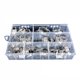 thumbnail image 1 of 60 Pcs Worm Gear Hose Clamps Fuel Line Clamp 0.24'' to 1.49'' Diameter Clip, 1 of 4
