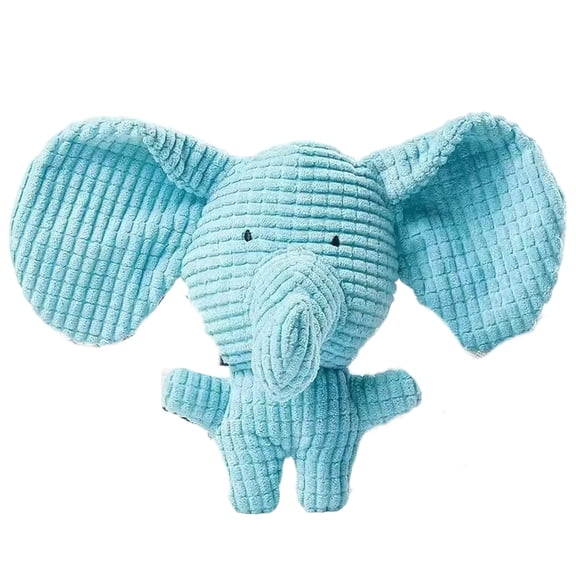 Squeaky Plush Pet Chew Toy Yellow Duck Design for Boredom Relief and Interactive Play Durable Stuffed Animal with Internal Sounder for Dental Care