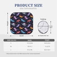 thumbnail image 3 of Daiia Cartoon Dinosaur 2PCS Car Windshield Sun Shade, Foldable Sun Shield for Car Front Window, Auto Sun Blocker Visor Protector Universal for Truck SUV Pickup-Medium, 3 of 7