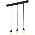thumbnail image 6 of Meyda 145379 36 in. Revival Oyster Bay Goblet 3 Light Island Pendant, Craftsman, 6 of 7