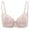 Nude, variant on Wingslove Women's Beauty Sheer Lace Non Padded Underwired Unlined Balconette Bra
