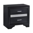 thumbnail image 4 of Maklaine 5-piece Queen Platform Storage Wood Bedroom Set Black, 4 of 7