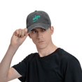 thumbnail image 4 of Dude Perfect Baseball Cap, Vintage Washed Cotton Baseball Cap For Men And Women, Adjustable Low Profile Dad Hat, Unstructured Plain Classic Golf Cap, 4 of 8