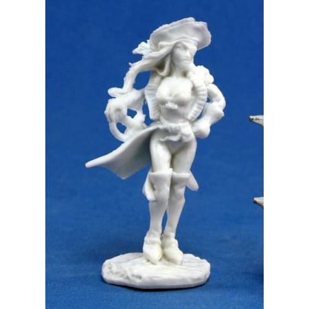 Reaper Miniatures Mariel Twinspar, Female Pirate #77135 Bones Unpainted (Best Female Figure Photos)