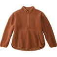 thumbnail image 2 of Laundry By Shelli Segal Women's Sherpa Quarter Zip, 2 of 7