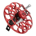 thumbnail image 4 of Fishing Gear Fishing Reel Portable Multifunction Allmetal Spinning Wind Fire Wheel(Red ), 4 of 8